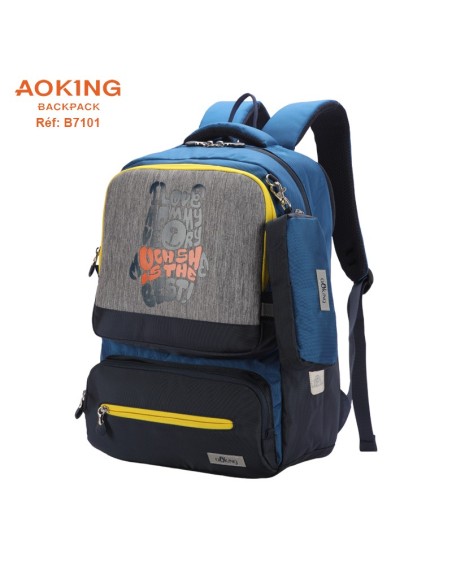 SAC A DOS AOKING B7101 BLUE