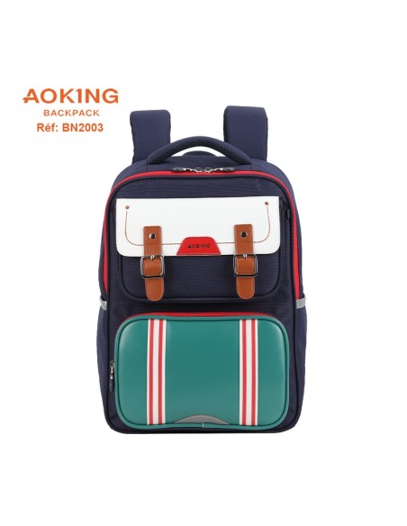 SAC A DOS AOKING BN2003 NAVY-GREEN