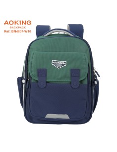 SAC A DOS AOKING SCOLAIRE BN4807-W10 NAVY-GREEN