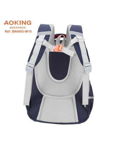 SAC A DOS AOKING SCOLAIRE BN4805-W10 NAVY-RED