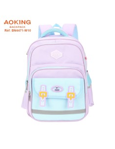 SAC A DOS AOKING SCOLAIRE BN4471-W10 PURBLE-BLUE