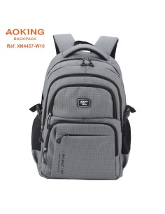 SAC A DOS AOKING SCOLAIRE XN4457-W10 DARK GREY