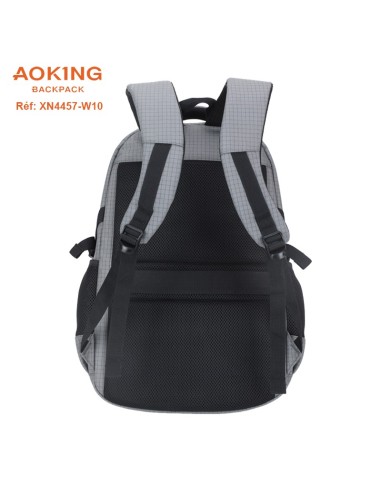 SAC A DOS AOKING SCOLAIRE XN4457-W10 DARK GREY