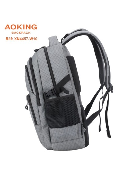 SAC A DOS AOKING SCOLAIRE XN4457-W10 DARK GREY