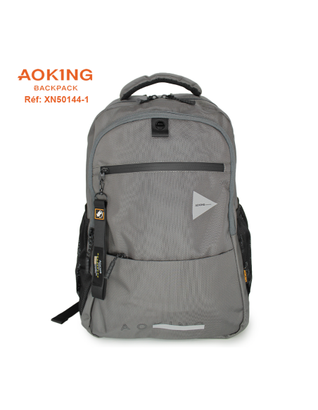 SAC A DOS AOKING SCOLAIRE XN50144-1 GREY