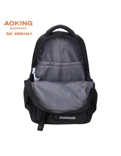 SAC A DOS AOKING SCOLAIRE XN50144-1 BLACK 2