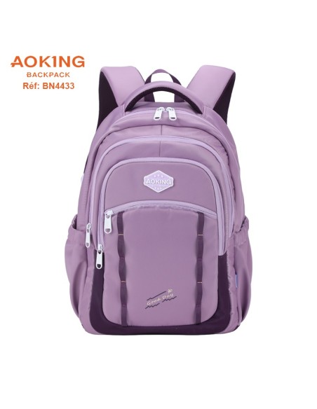 SAC A DOS AOKING SCOLAIRE BN4433 PURBLE