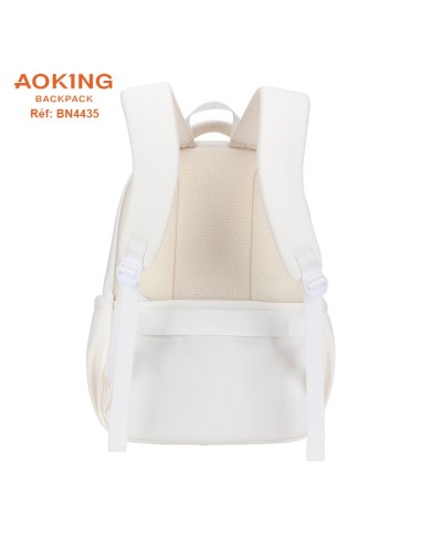 SAC A DOS AOKING SCOLAIRE BN4435 LIGHT GREY