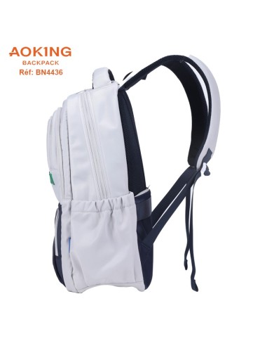 SAC A DOS AOKING SCOLAIRE BN4436 GREY