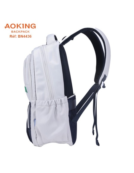 SAC A DOS AOKING SCOLAIRE BN4436 GREY