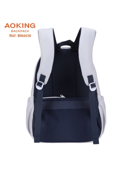 SAC A DOS AOKING SCOLAIRE BN4436 GREY