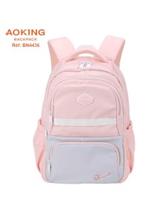 SAC A DOS AOKING SCOLAIRE BN4436 PINK