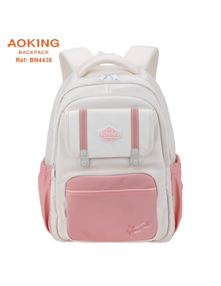 SAC A DOS AOKING SCOLAIRE BN4438 PINK
