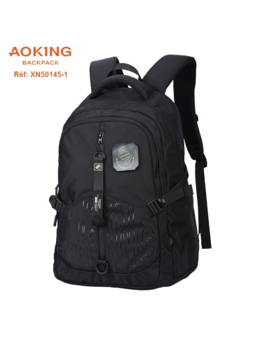 SAC A DOS AOKING SCOLAIRE XN50145-1 BLACK