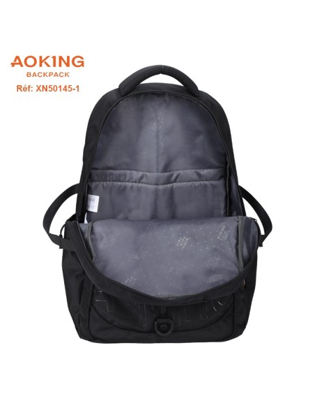 SAC A DOS AOKING SCOLAIRE XN50145-1 BLACK
