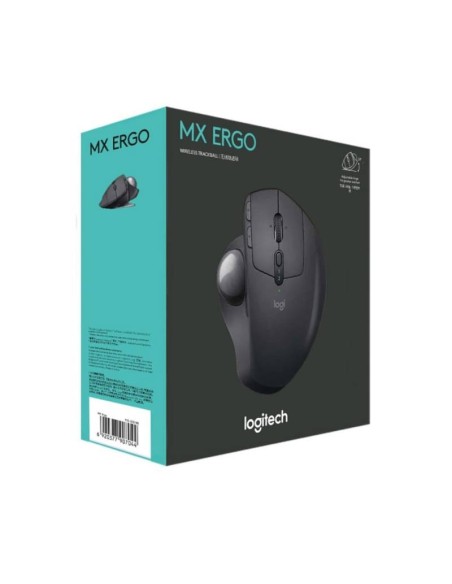 SOURIS OPTIQUE 6 BOUTONS SCROLL USB SANS FIL MX ERGO LOGITECH NOIR