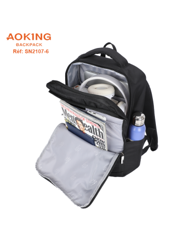 SAC A DOS AOKING SN2107-6 BLACK