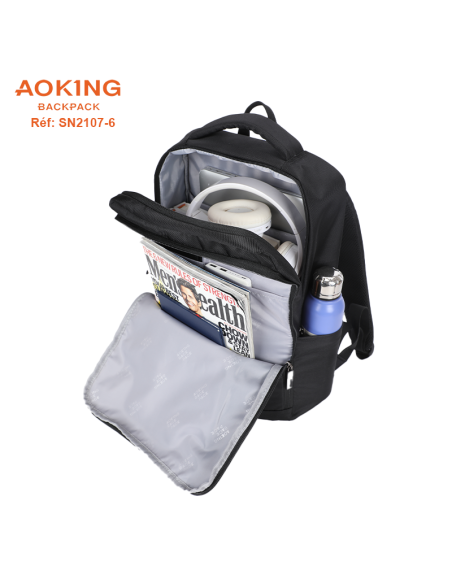 SAC A DOS AOKING SN2107-6 BLACK