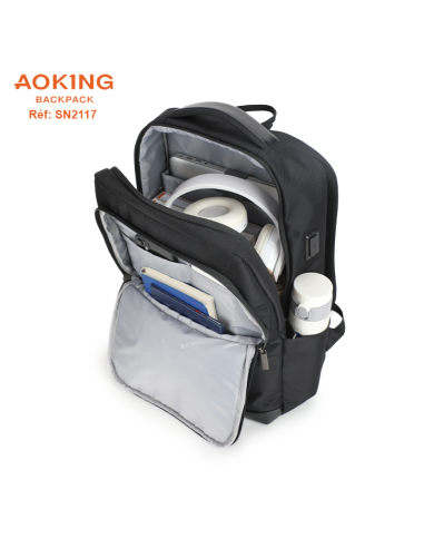 SAC A DOS AOKING SN2117 BLACK