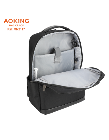 SAC A DOS AOKING SN2117 BLACK