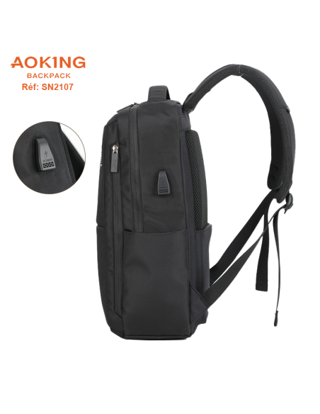 SAC A DOS AOKING SN2105-12 BLACK