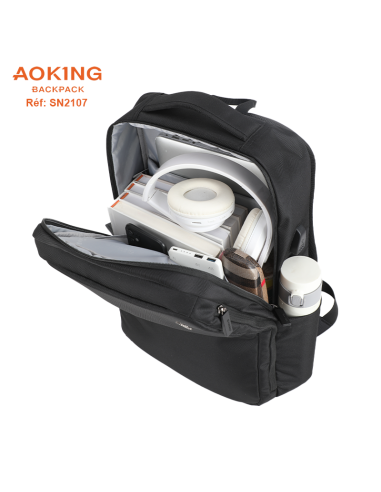 SAC A DOS AOKING SN2105-12 BLACK