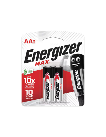 PILE ENERGIZER 1.5V 2Pcs AALR6 MAX