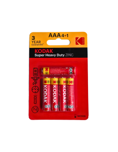 PILE KODAK 1.5V 4Pcs +01PCS AAA LR03