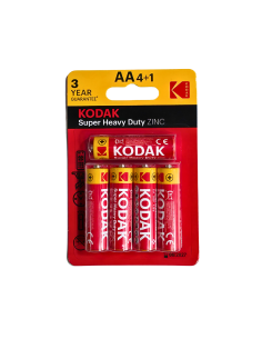 PILE KODAK 1.5V 4Pcs +01PCS AA LR06