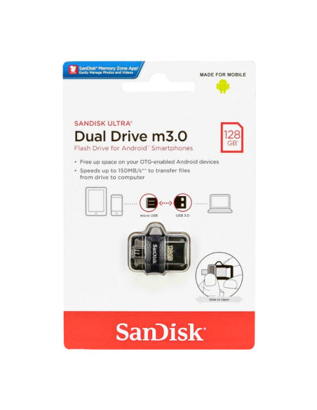 FLASH DISK 128G OTG USB 3.0 MICRO SANDISK