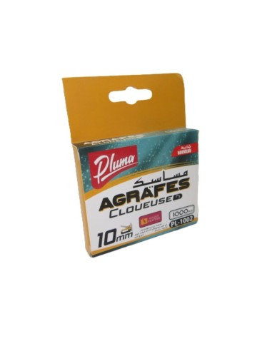 AGRAFES 10 POUR AGRAFEUSE A PRESSION GF-1002