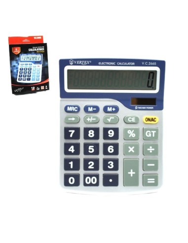 CALCULATRICE VERTEX 12Dig. V.C-2665