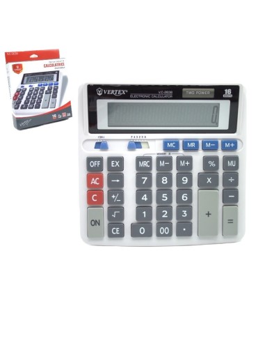 CALCULATRICE VERTEX 16Dig. V.C-2638