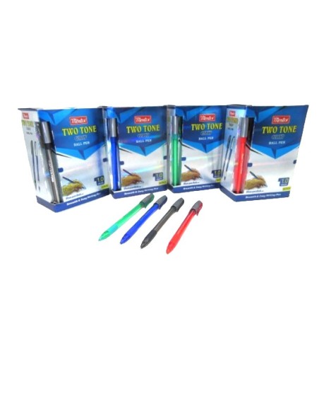 STYLO MONTEX TWO TONE GRIP 1.0 mm NOIR