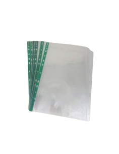 POCHETTE PERFOREE EN PP 10 Pcs 80 MIC CRISTAL CR-9011 2