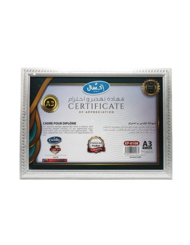CADRE POUR DIPLOME A3 EXCELLES EP-0108