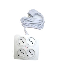 MULTIPRISE 4 SORTIES - 1.5M -4USB A PLUS 2