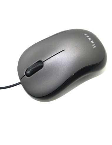 SOURIS OPTIQUE 2 BOUTONS SCROLL USB GRIS HAVIT HV-MS606
