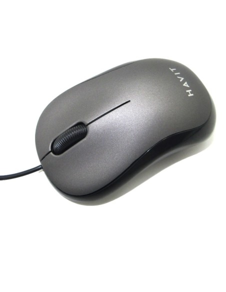 SOURIS OPTIQUE 2 BOUTONS SCROLL USB GRIS HAVIT HV-MS606