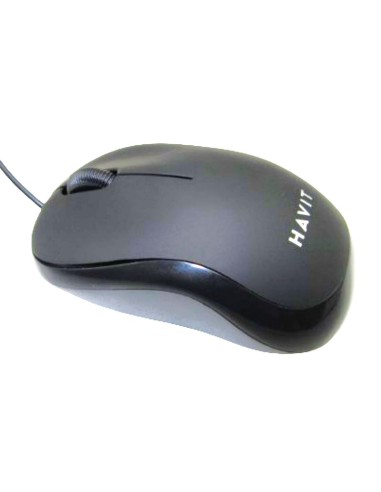 SOURIS OPTIQUE 2 BOUTONS SCROLL USB NOIR HAVIT HV-MS606