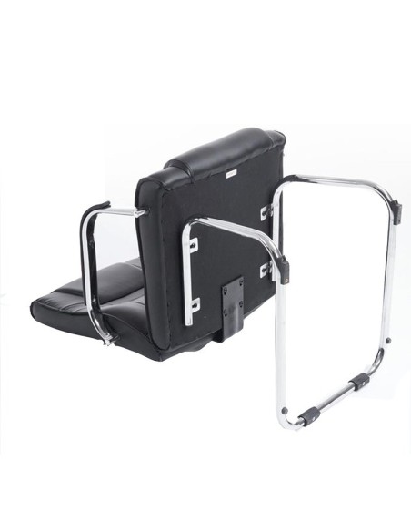 CHAISE VISITEUR NOIR 076C