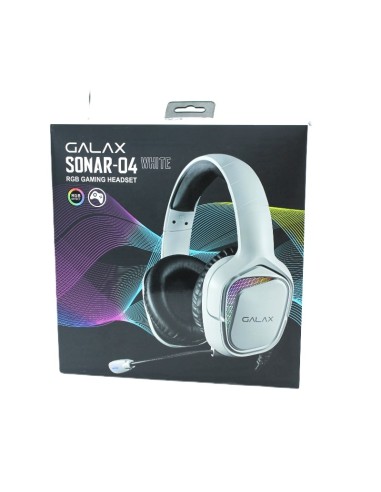 CASQUE MICROPHONE GAMING GALAX SONAR-04 BLANC