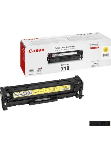 CANON TONER ORIG. 718 YELLOW LBP7200C-MF8330C-MF8340C-MF8350C-2900P