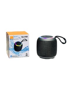 HAUT PARLEUR PORTABLE BLUETOOTH USB-CARTE SD BATTERIE 15H-360° FLIP 6 RGB