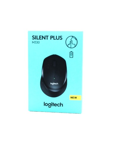 SOURIS OPTIQUE 2 BOUTONS SCROLL USB SANS FIL M330 NOIR LOGITECH 2CH