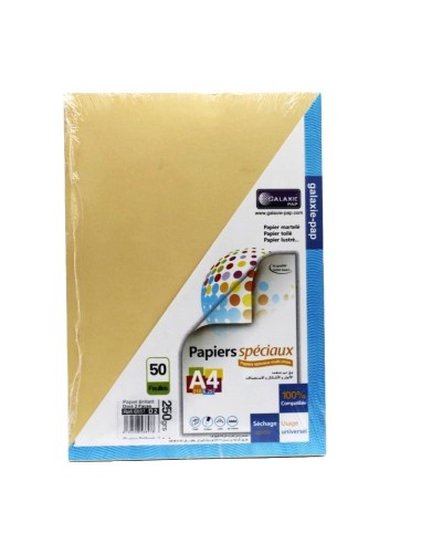 PAPIER MANAGER SPECIAUX A4 250Gr 50F D2 DOUBLE FACES GALAXIE