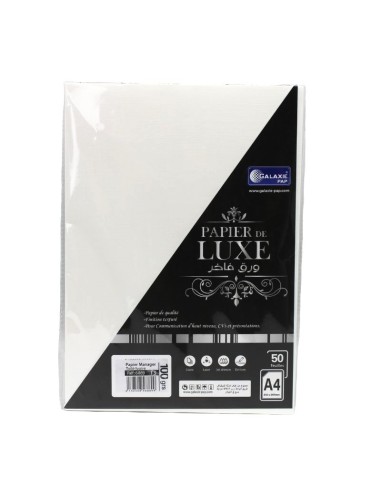 PAPIER MANAGER SPECIAUX A4 100Gr 50F T3 GALAXIE