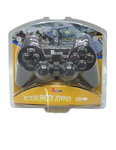 MANETTE DE JEU USB SIPMLE VIBREUR UCOM-704 UCOM NOIR