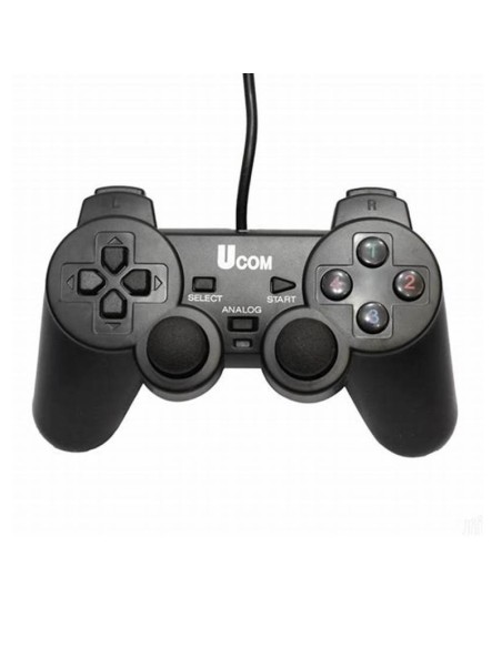 MANETTE DE JEU USB SIPMLE VIBREUR UCOM-704 UCOM NOIR