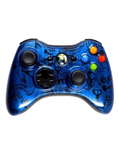 MANETTE DE JEU XBOX 360 AVEC FIL MOTIF MICROSOFT